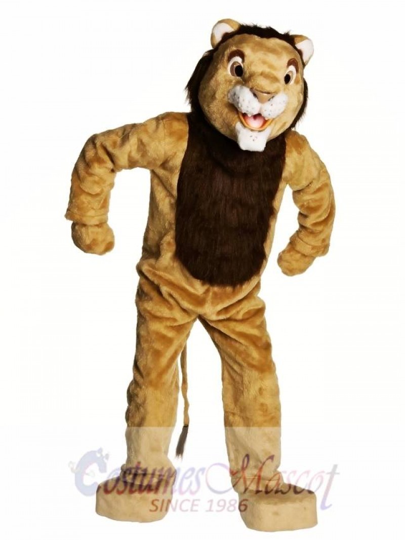 Adult Lion Mascot Costume