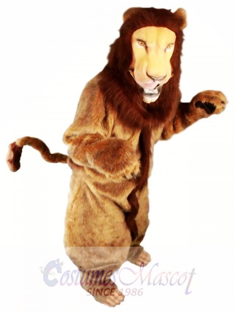 Best Quality Fur Lion Mascot Costume