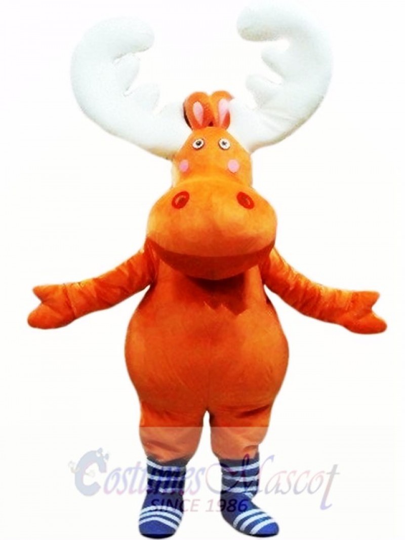 New Big Moose Deer Mascot Costume Animal