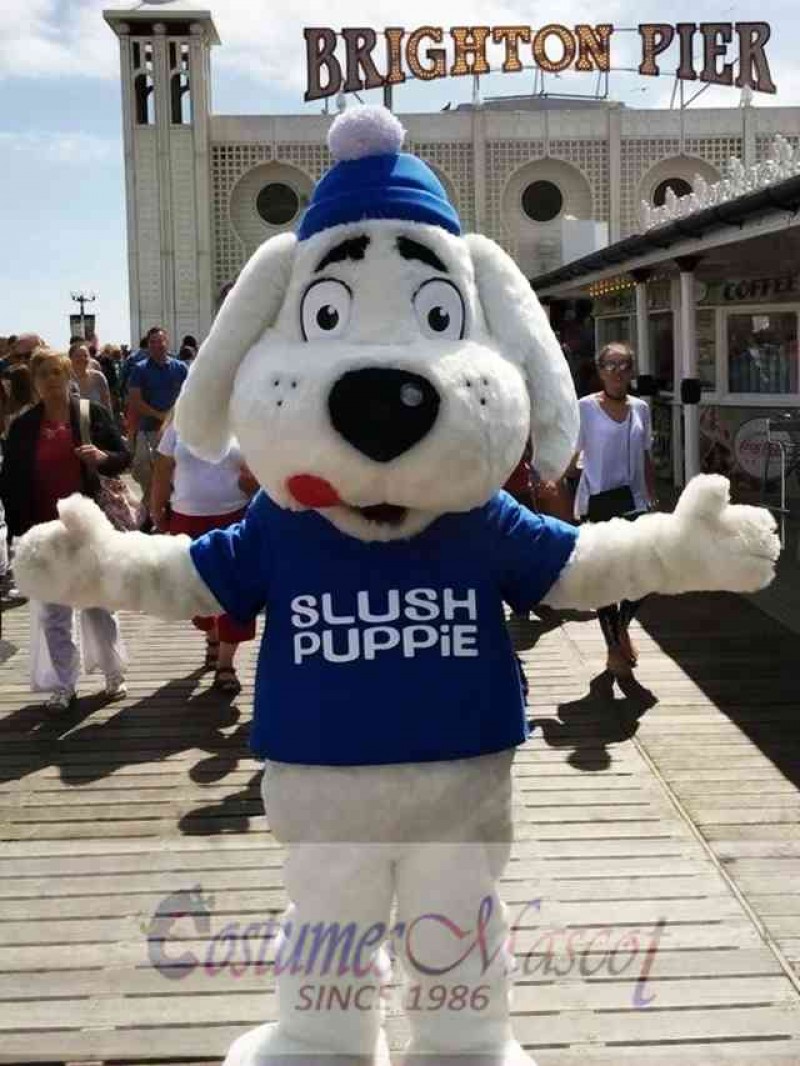 Slush Puppie Dog Mascot Costume