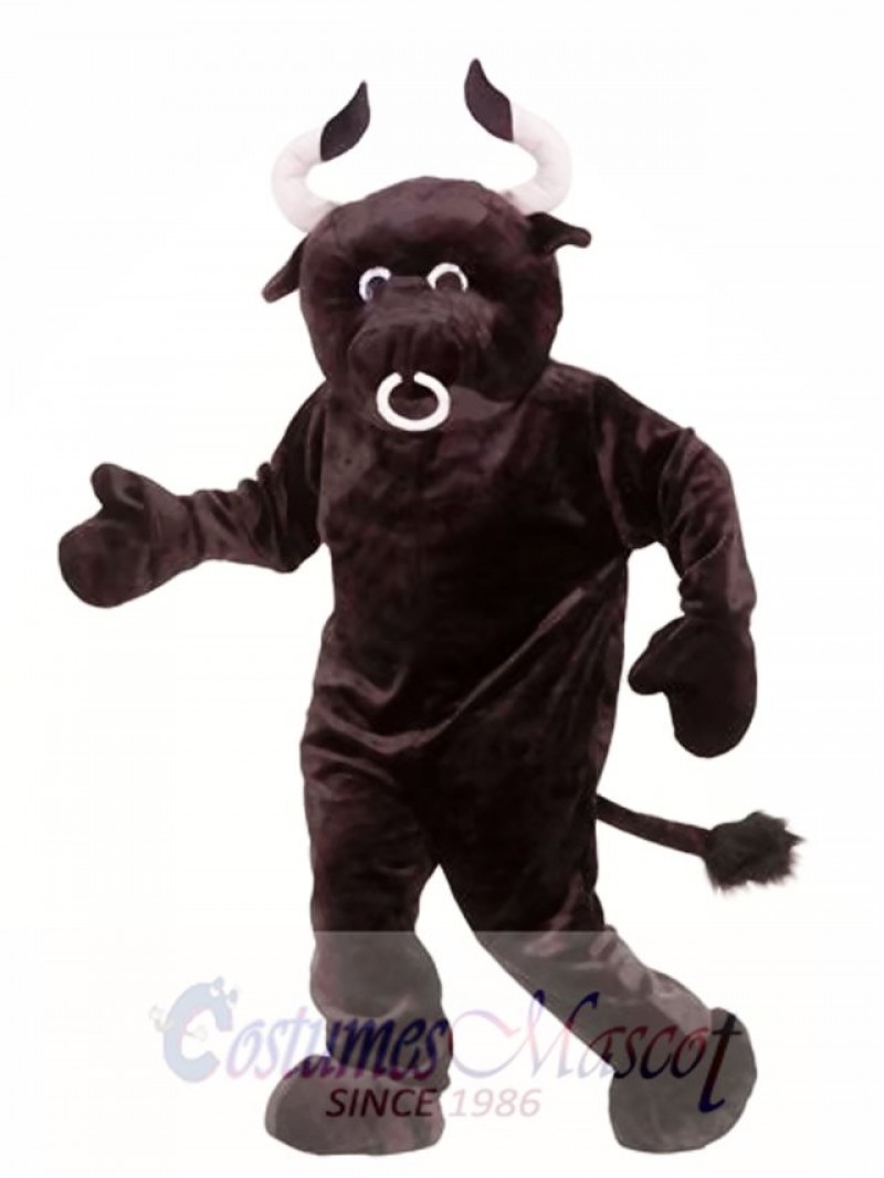 Adult Plush Bull Mascot Costume