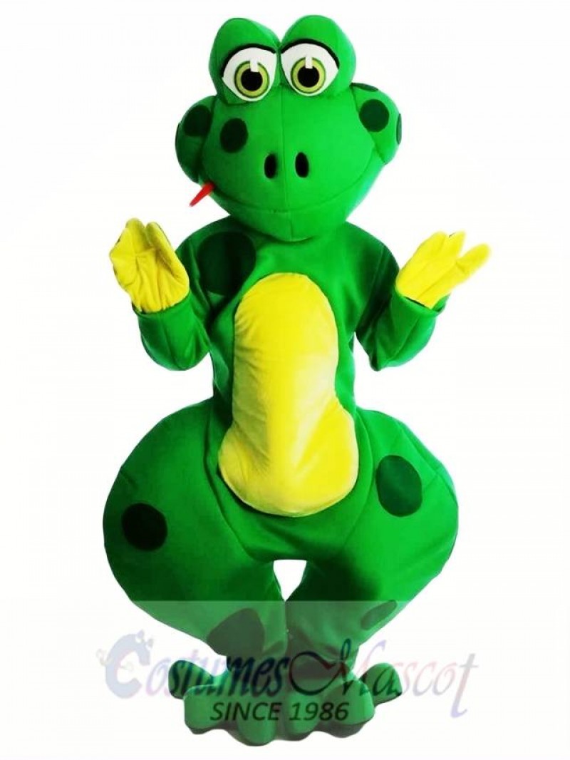 Friendly Froggles Frog Mascot Costume