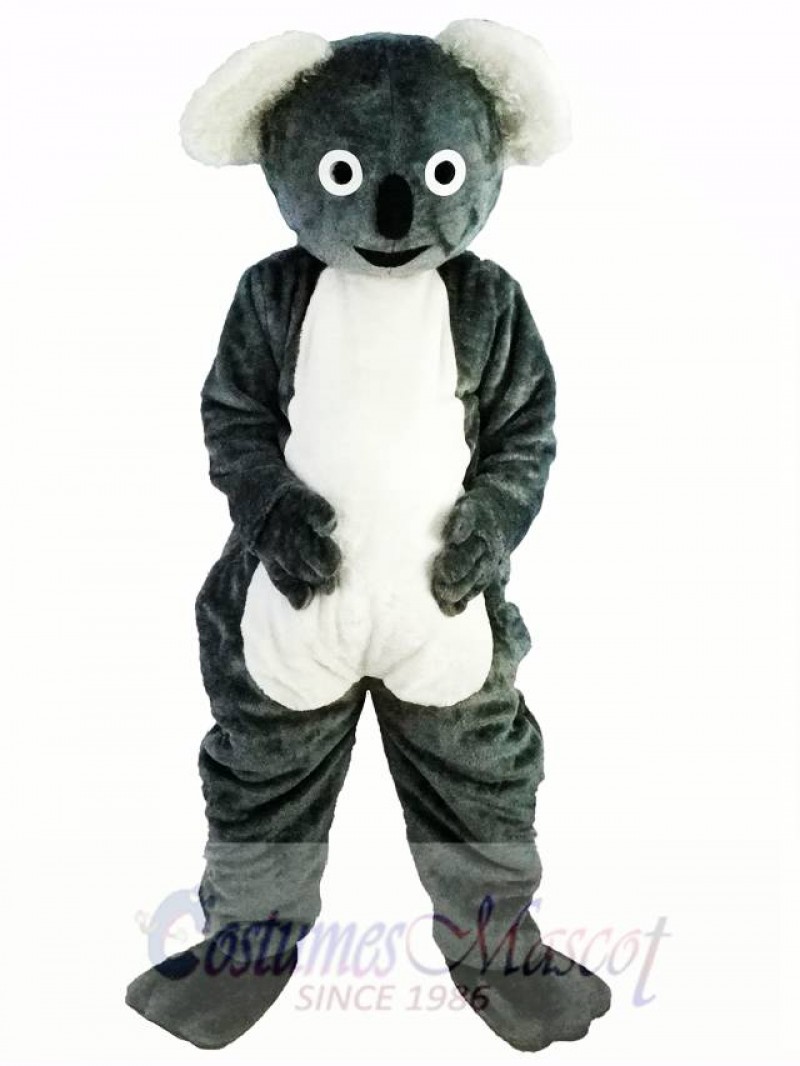 Cute Gray Koala Mascot Costume