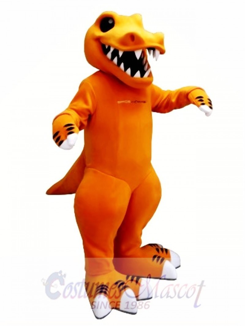 Spice Rex Dinosaur Mascot Costume