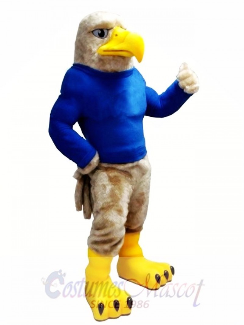 New Strutting Eagle Mascot Costume