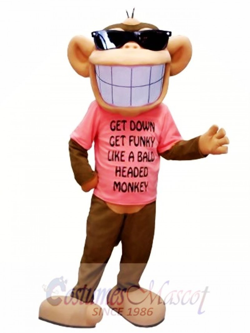 Funny Monkey Mascot Costume