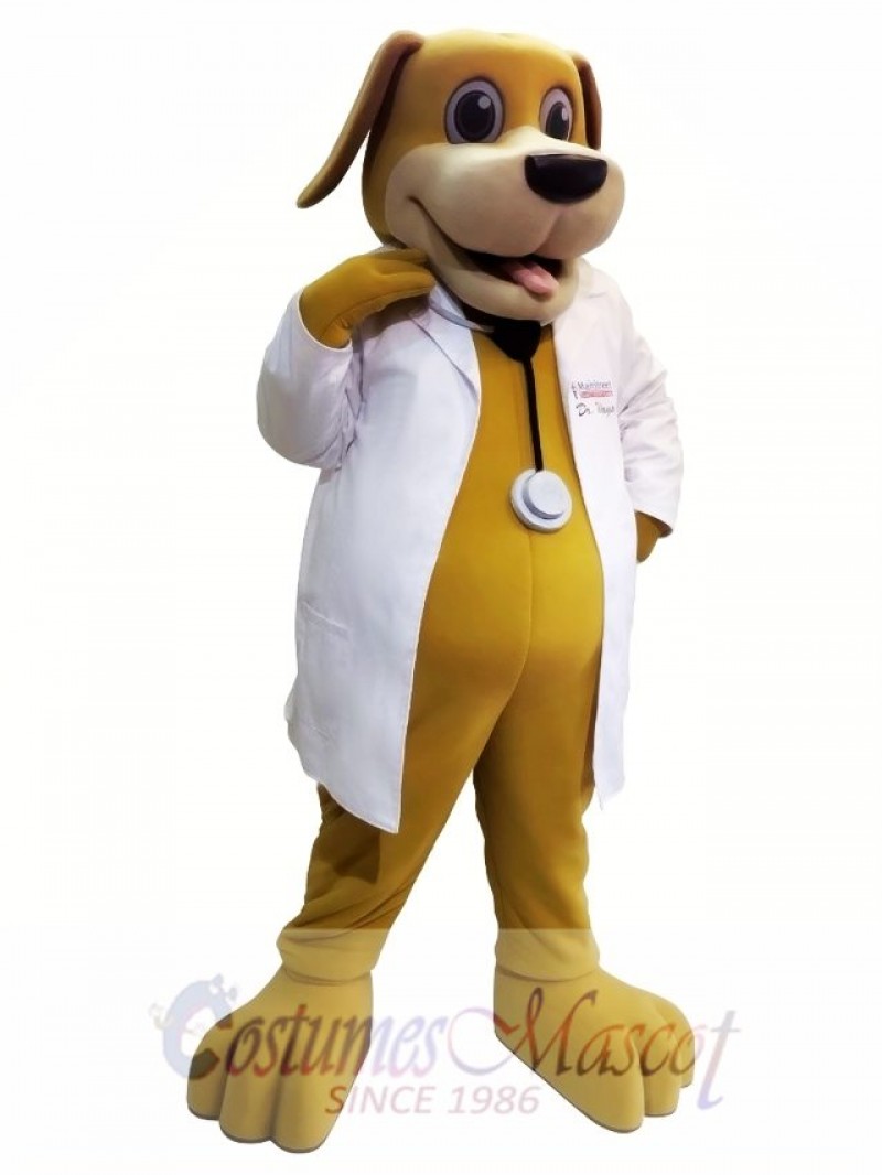 Dr. Dog Mascot Costume