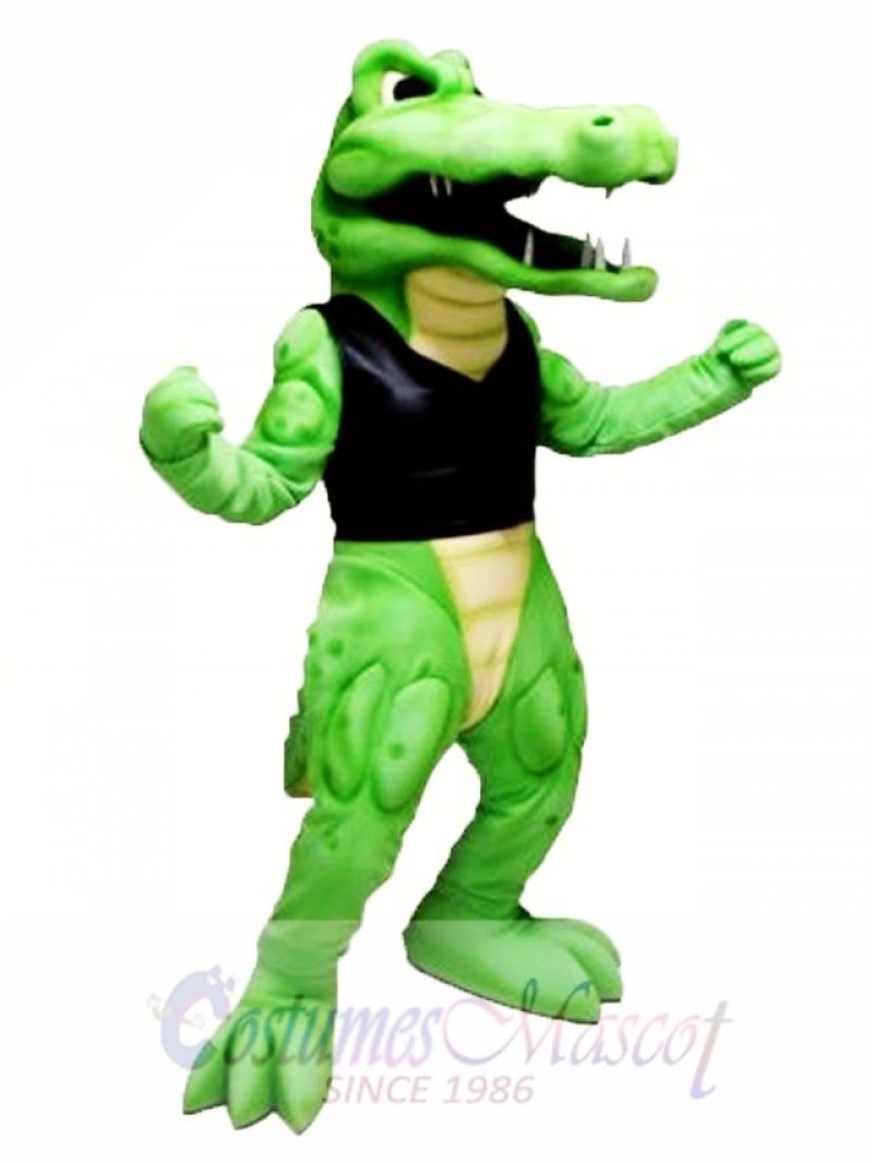 Power Crocodile Mascot Costume