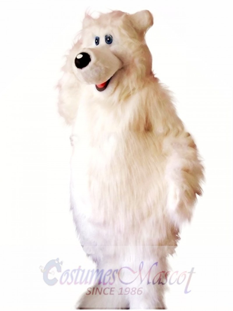 Cute Polar Bear Mascot Costume