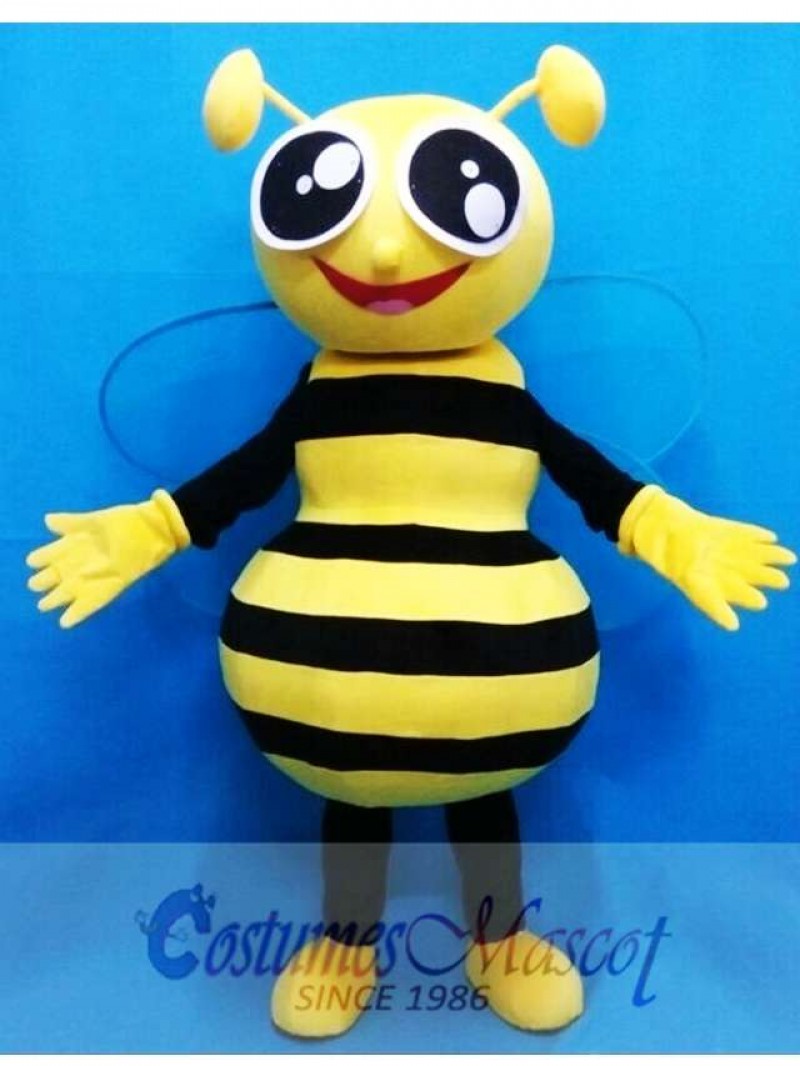 Happy Honey Bee Mascot Costume