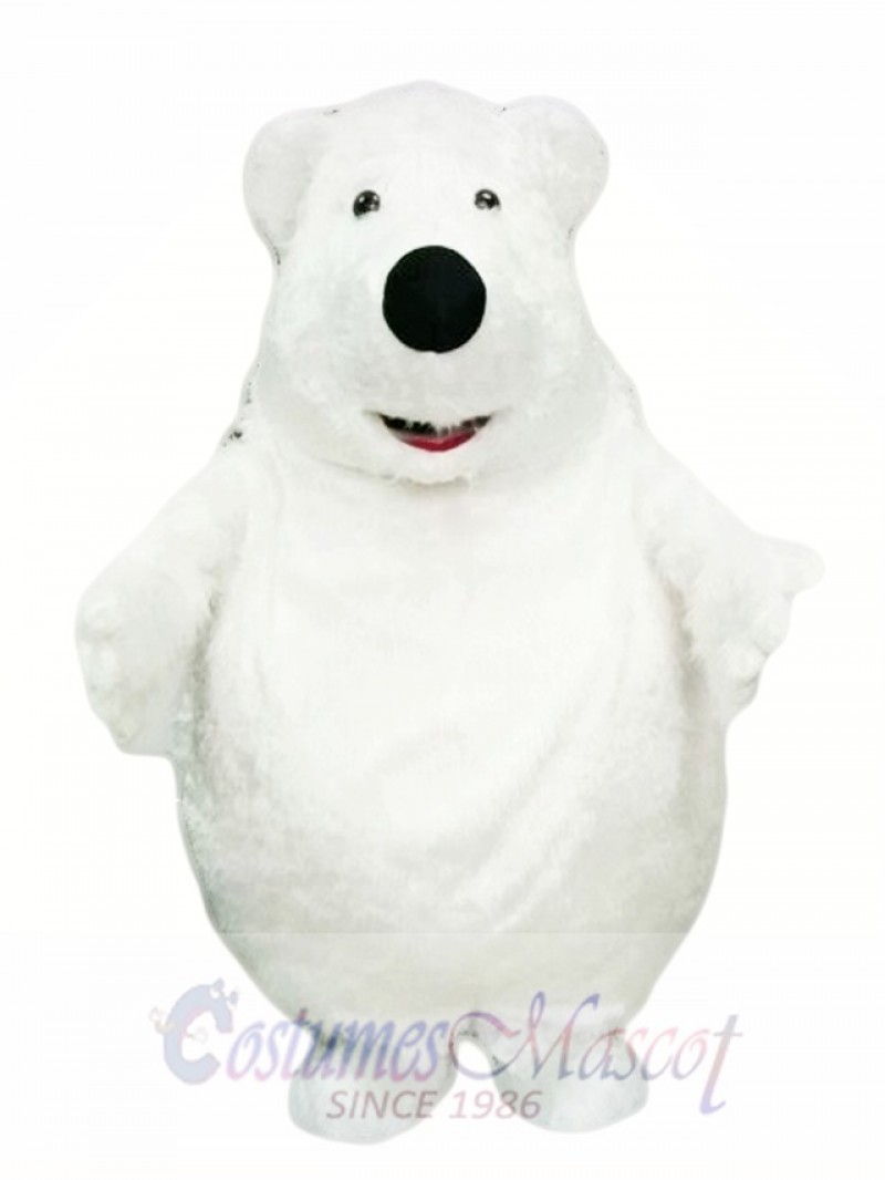 Giant Big Fat Polar Bear Mascot Costume