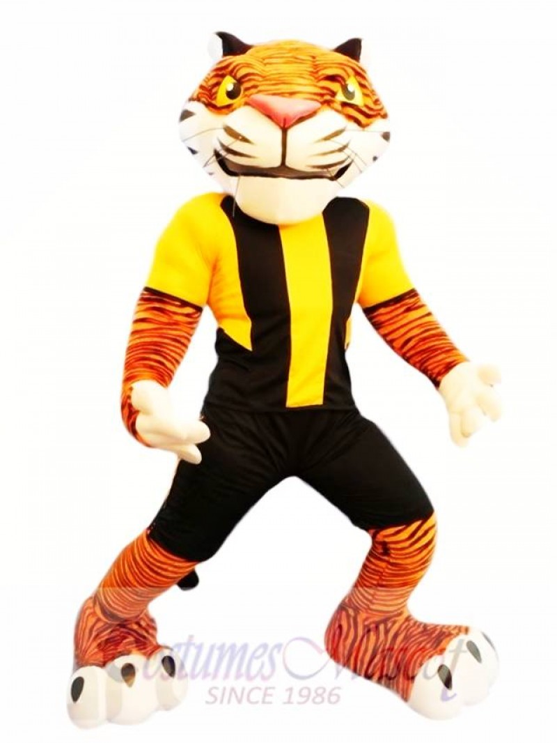 Power Tiger Mascot Costume