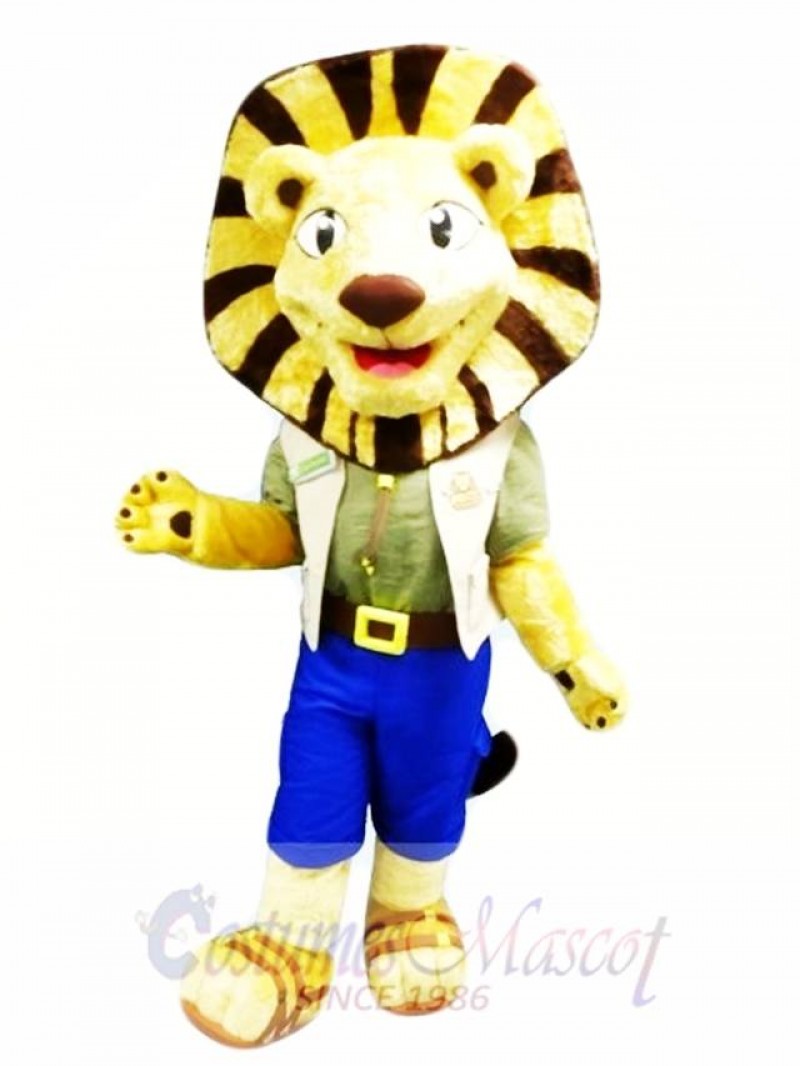 Folly Lion Mascot Costume