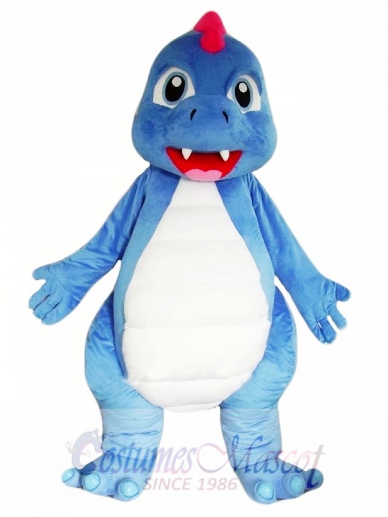 Blue Dinosaur Mascot Costumes  