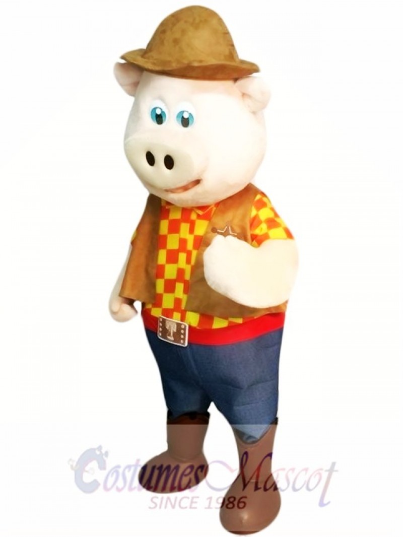 High Quality Pig Mascot Costume