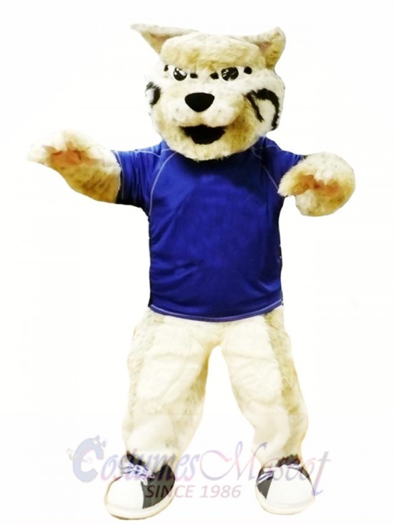 Power Bobcat Mascot Costume