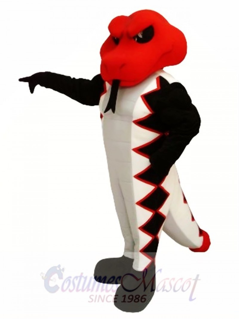 Red Cobra Mascot Costume