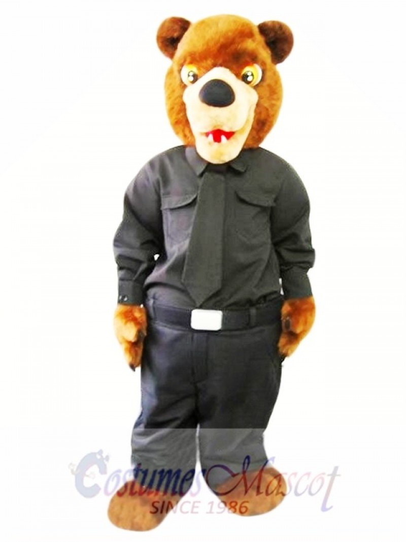 Cree Nation Police Bear Mascot Costume