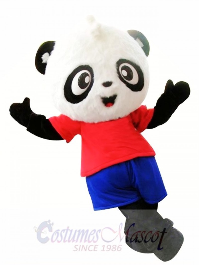 New Panda Mascot Costume