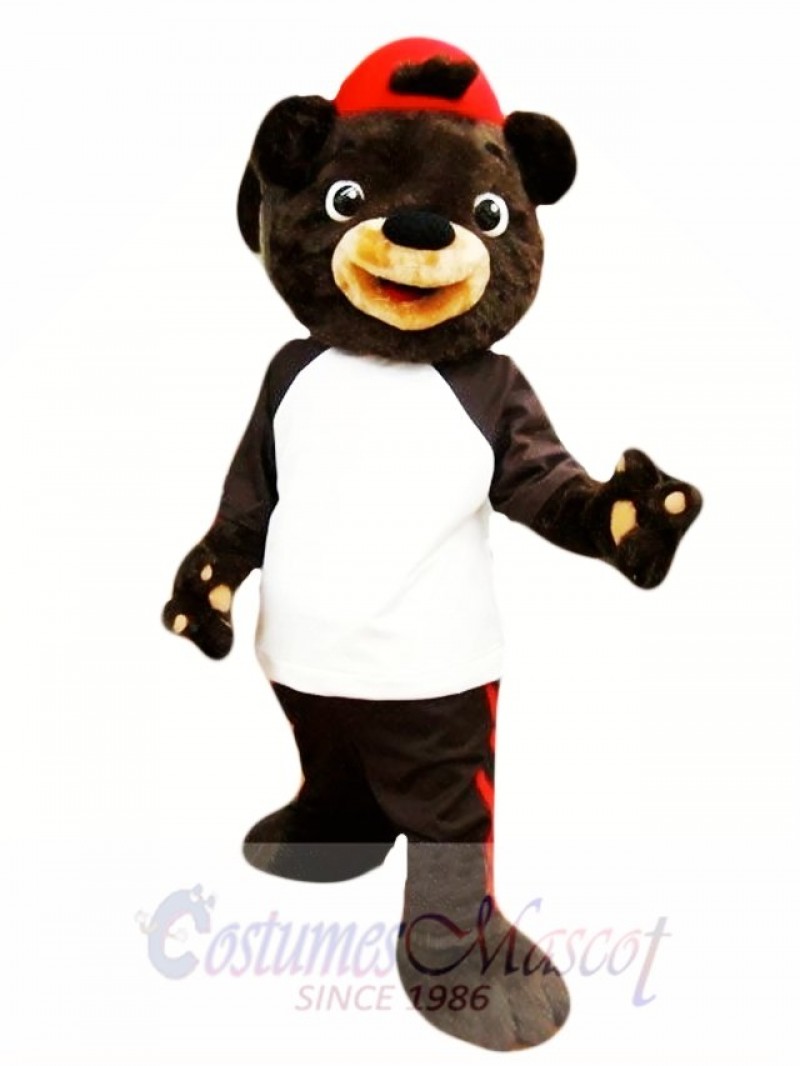 Chocolate Bear Mascot Costume
