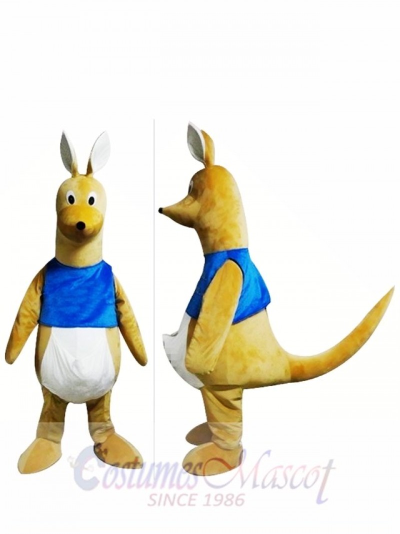 Cute Adult Kangaroo Mascot Costume