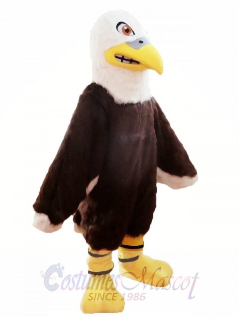 Furry Eagle Mascot Costume