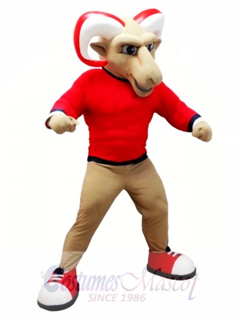 College Ram Mascot Costume