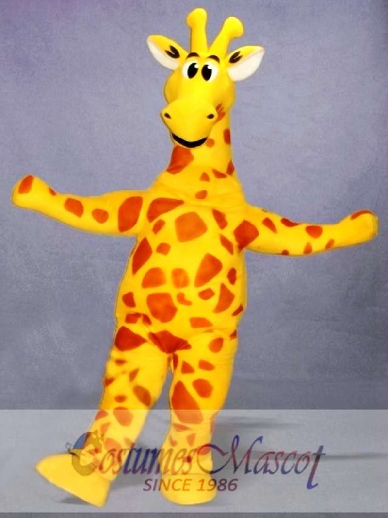 Cute Giraffe Mascot Costume