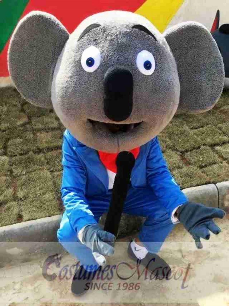 Cartoon Koala Mascot Costume