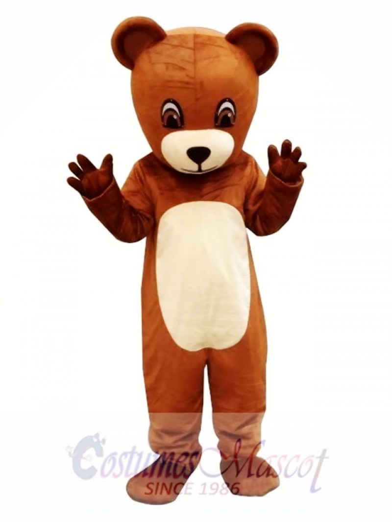 Brown Bear Mascot Costume