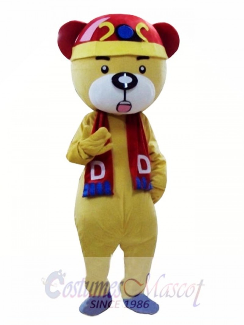 Chinese Bear Mascot Costume