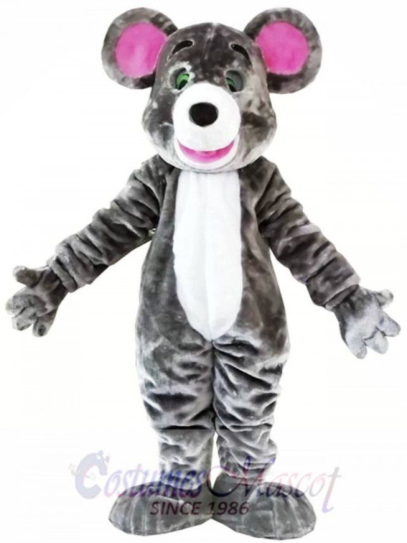 Gray Mouse Mascot Costume Animal Costume for Adult