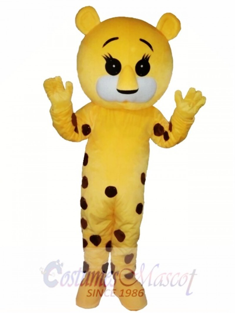 Spotted Tiger Mascot Costume For Adults