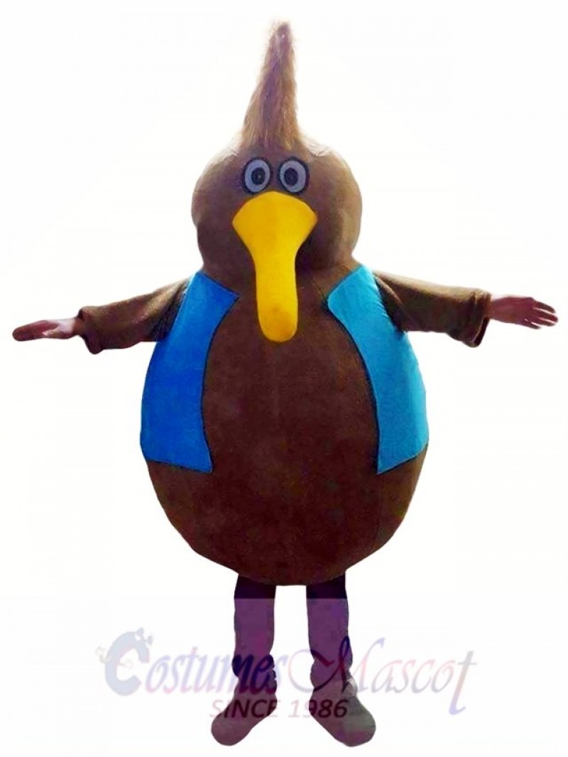 Brown Bird Mascot Costumes 