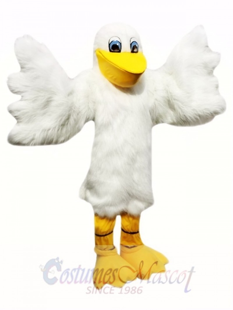 White Pelican Mascot Costumes  