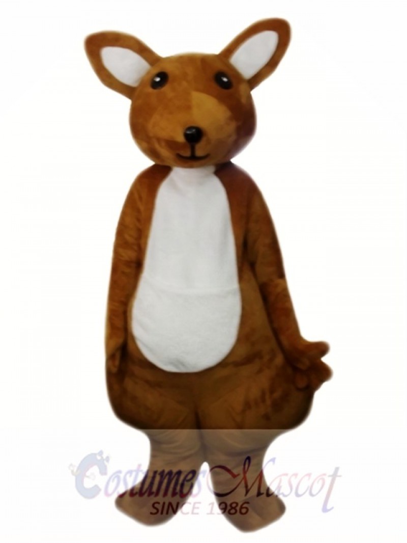 Cute Adult Kangaroo Mascot Costume  