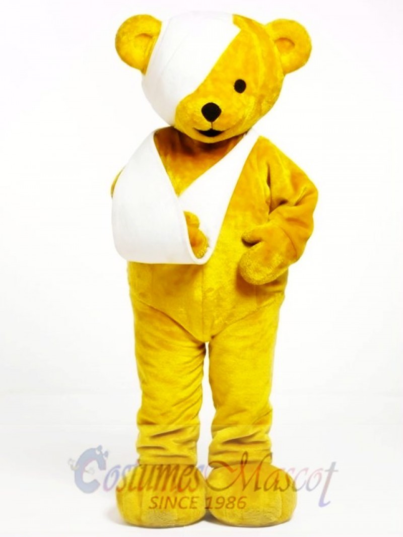 Theo Bear Mascot Costume  