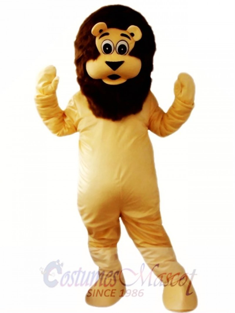 Cartoon Lion Mascot Costume  