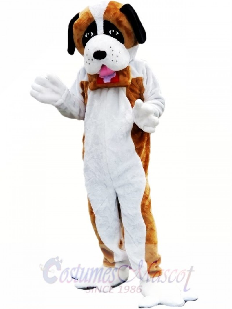 St. Bernard Dog Doctor Dog Mascot Costume