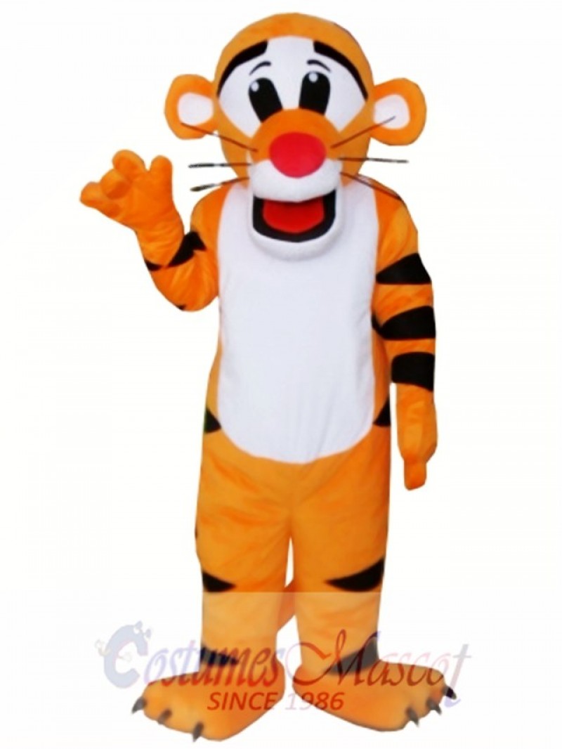 New Professional Tiger Mascot Cartoon Costume