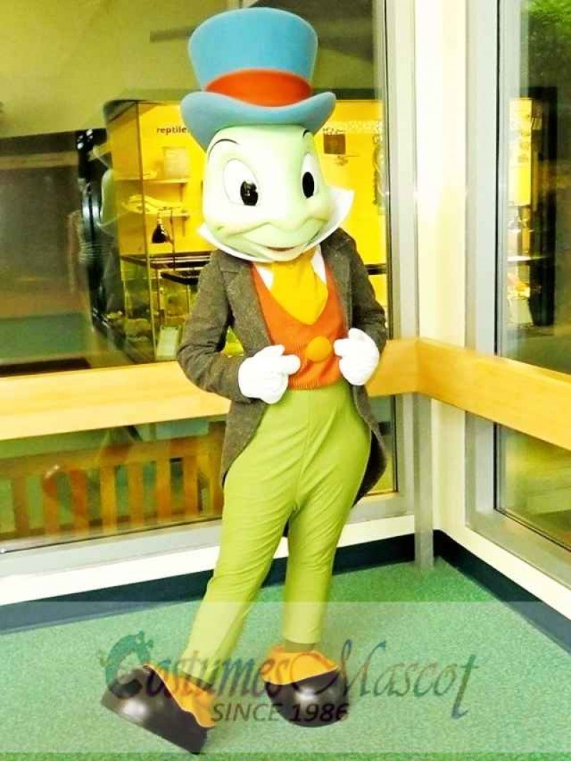 Jiminy Cricket Mascot Costume