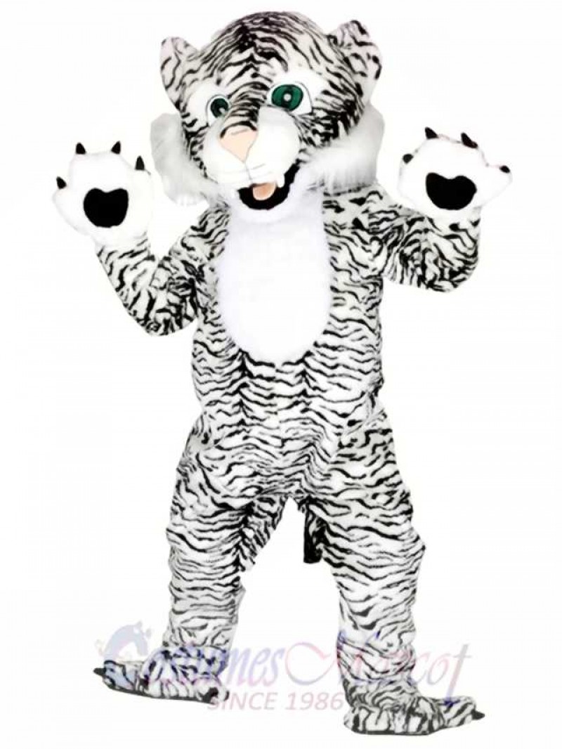 Black and White Tiger Mascot Costumes