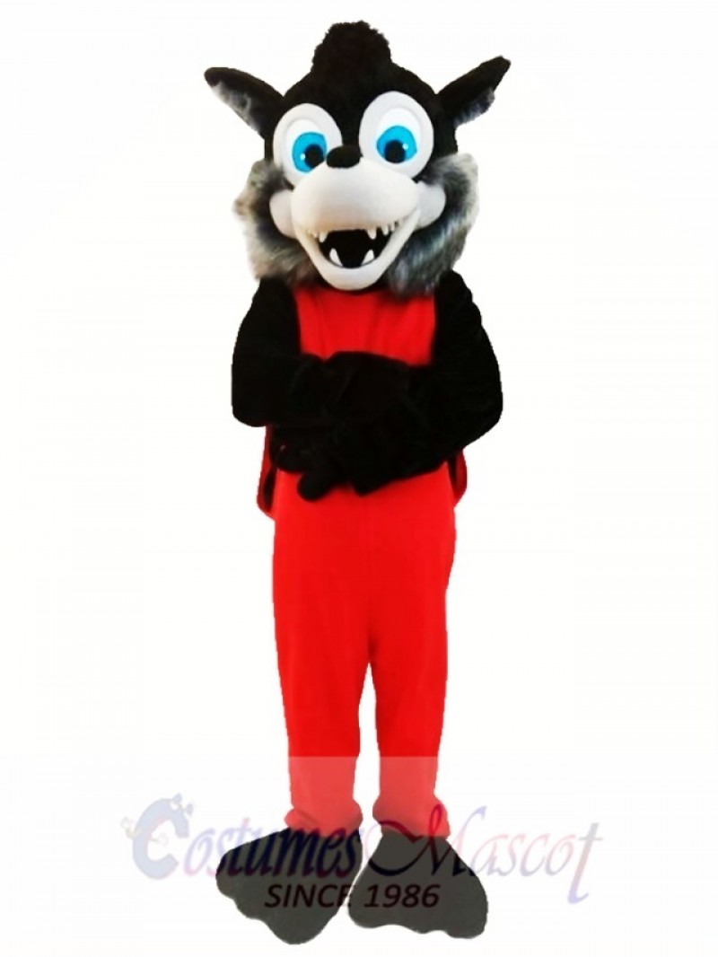 Popular Animal Gray Wolf Mascot Costume