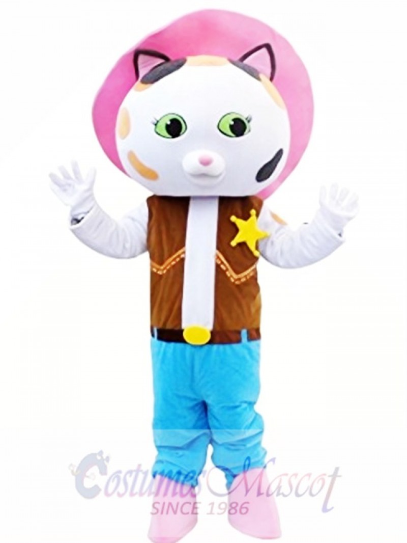 Sheriff Callie's Wild West Sheriff Caillie Mascot Costume