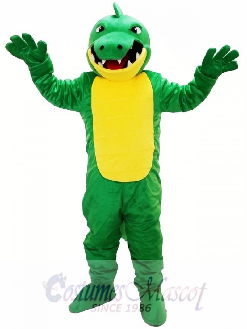 Big Mouth Crocodile Mascot Costume