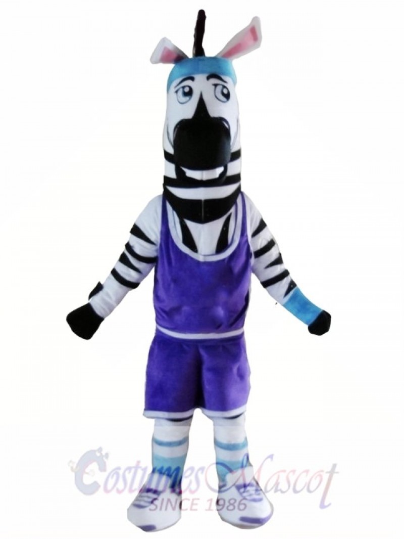 High Quality Adult Zebra Mascot Costume