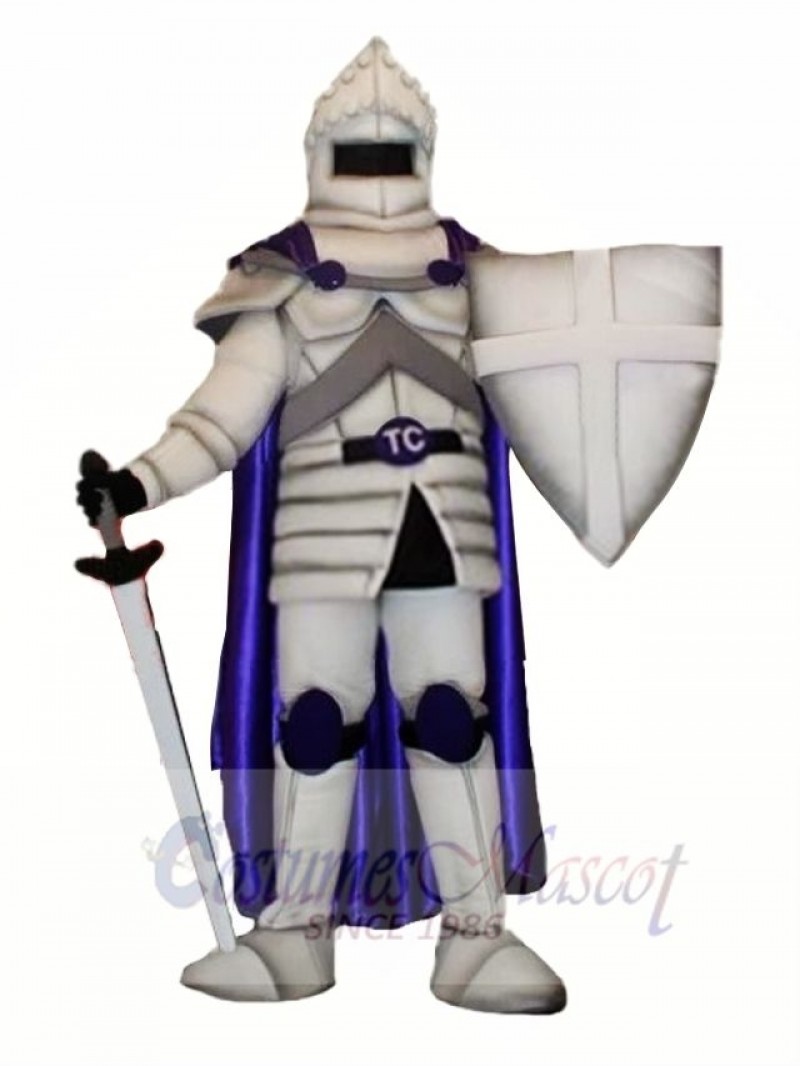 Commander Knight Mascot Costume 