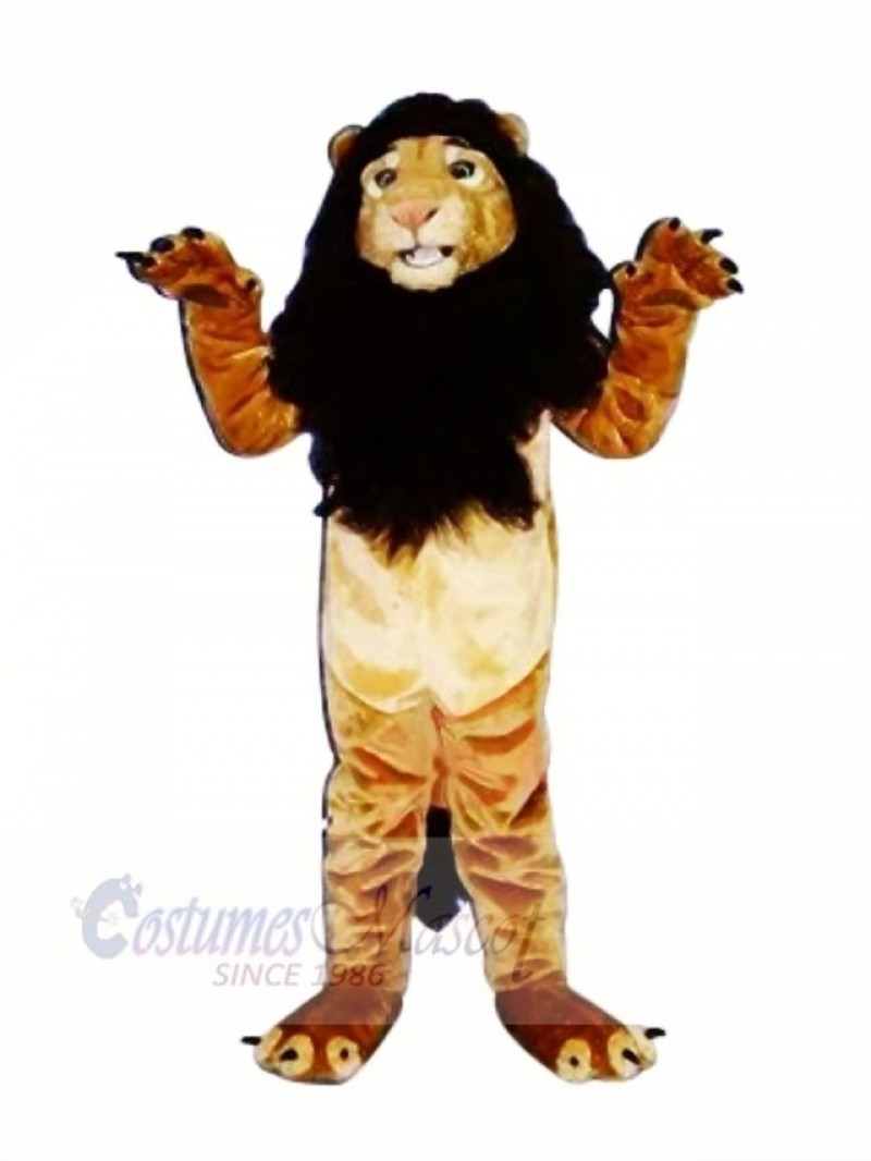 Strong King Lion Mascot Costumes Adult	