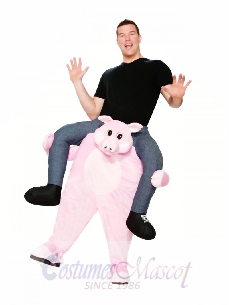 Pig Carry Me Ride a Pig Mascot Costume