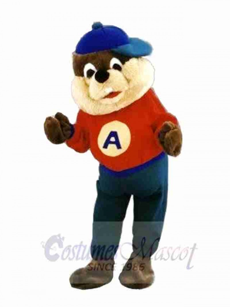 Ace Beaver Mascot Costume